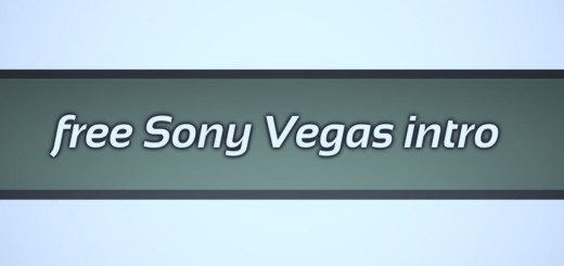 Sony Vegas intro template 2d