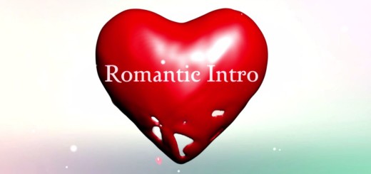 romantic intro template sony vegas