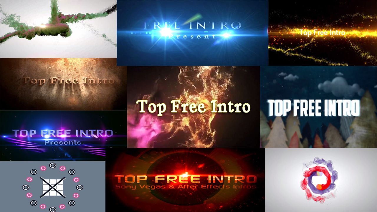 top 10 intro template 10 sony vegas pro free download