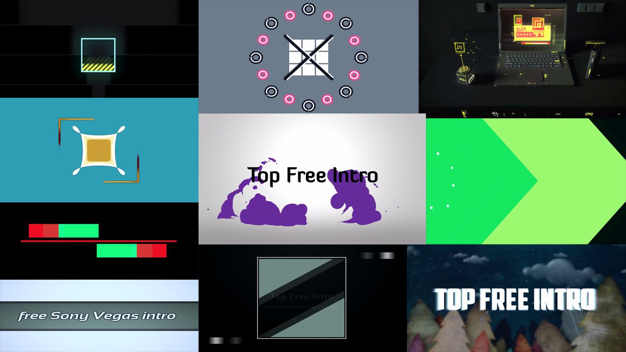 Top 10 2d Intro Template 16 Sony Vegas Pro 13 Free Download Topfreeintro Com