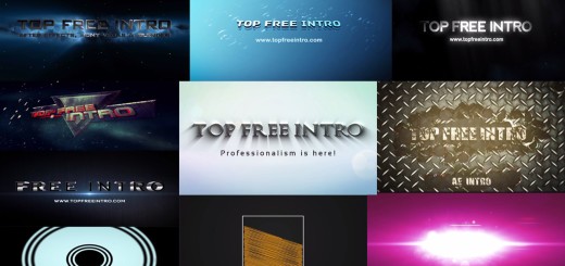Top 10 Free Intro Templates No Plugins After Effects Intro CS6 CC