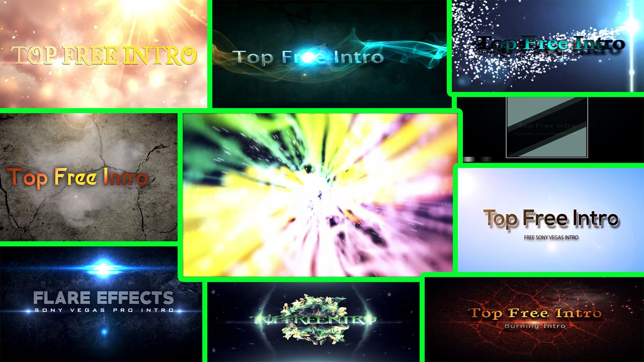 sony vegas pro intro templates download