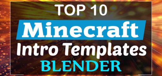 Top 10 Minecraft Intro Templates Blender